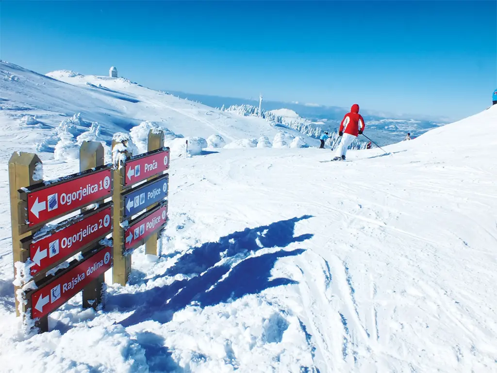 Skiing adventure in BIH